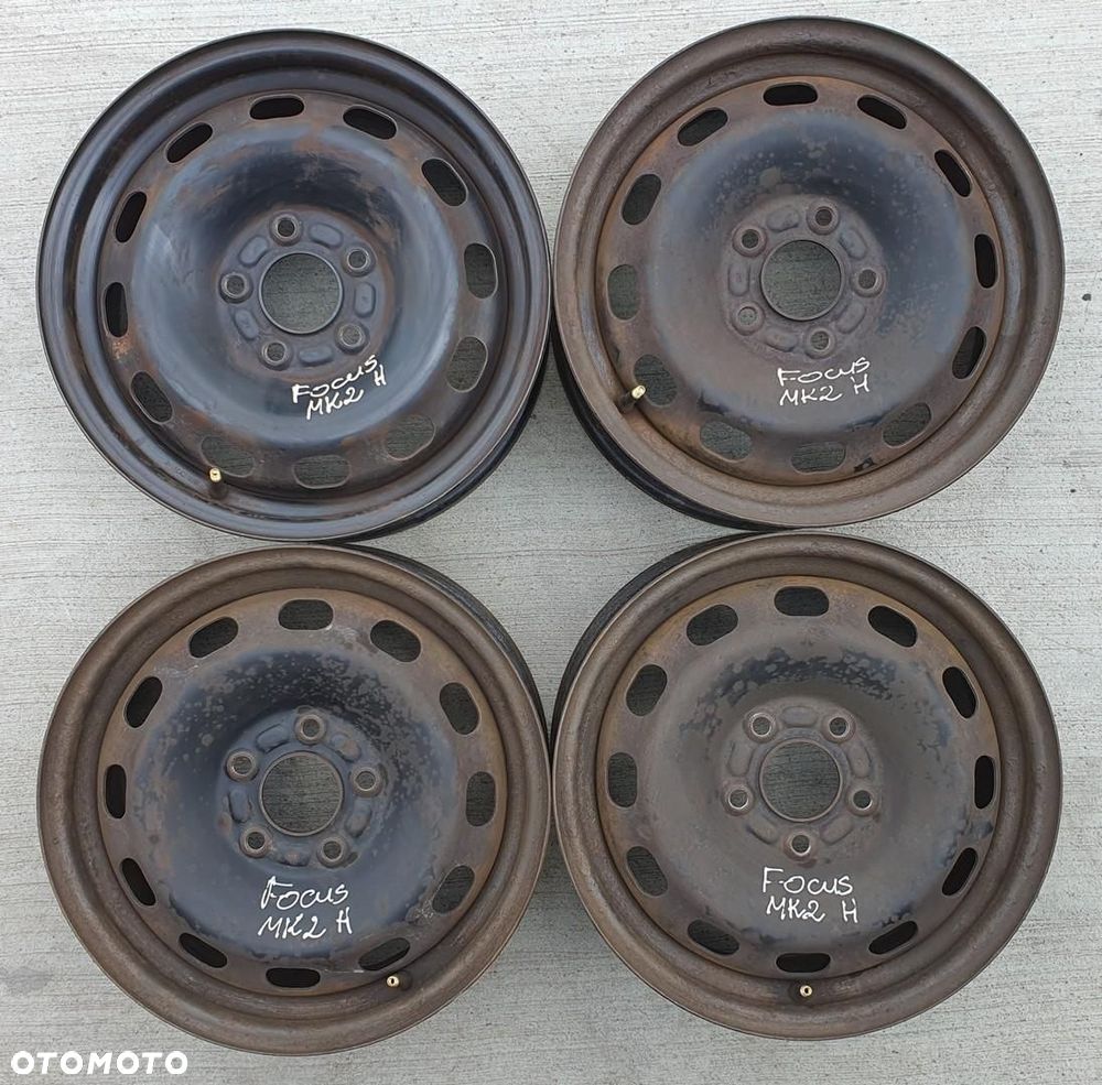 FELGA STALOWA 15 6J ET52.5 5X108 FORD FOCUS MK2 3M51-CA09259 1SZT - 4