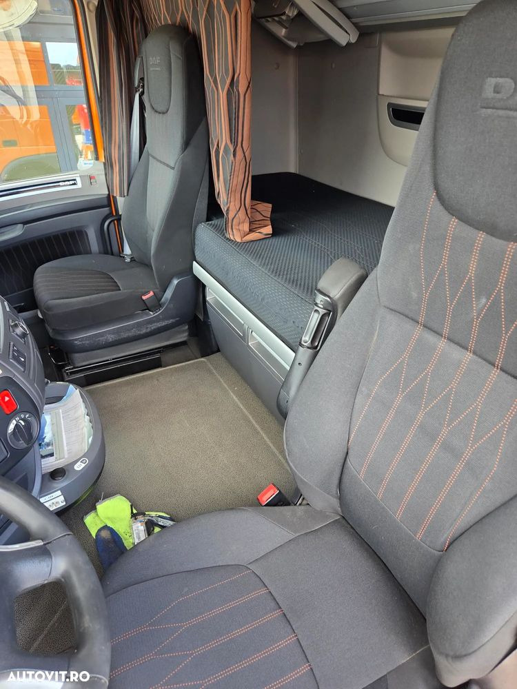 DAF XF530, 2020, 544.645km, KIT BASCULARE, cutie AUTOMATA+RETARDER 6 trepte, FRIGIDER, aer cond STATIONARE, Anvelope 80% ok, 480CP euro 6, - 4