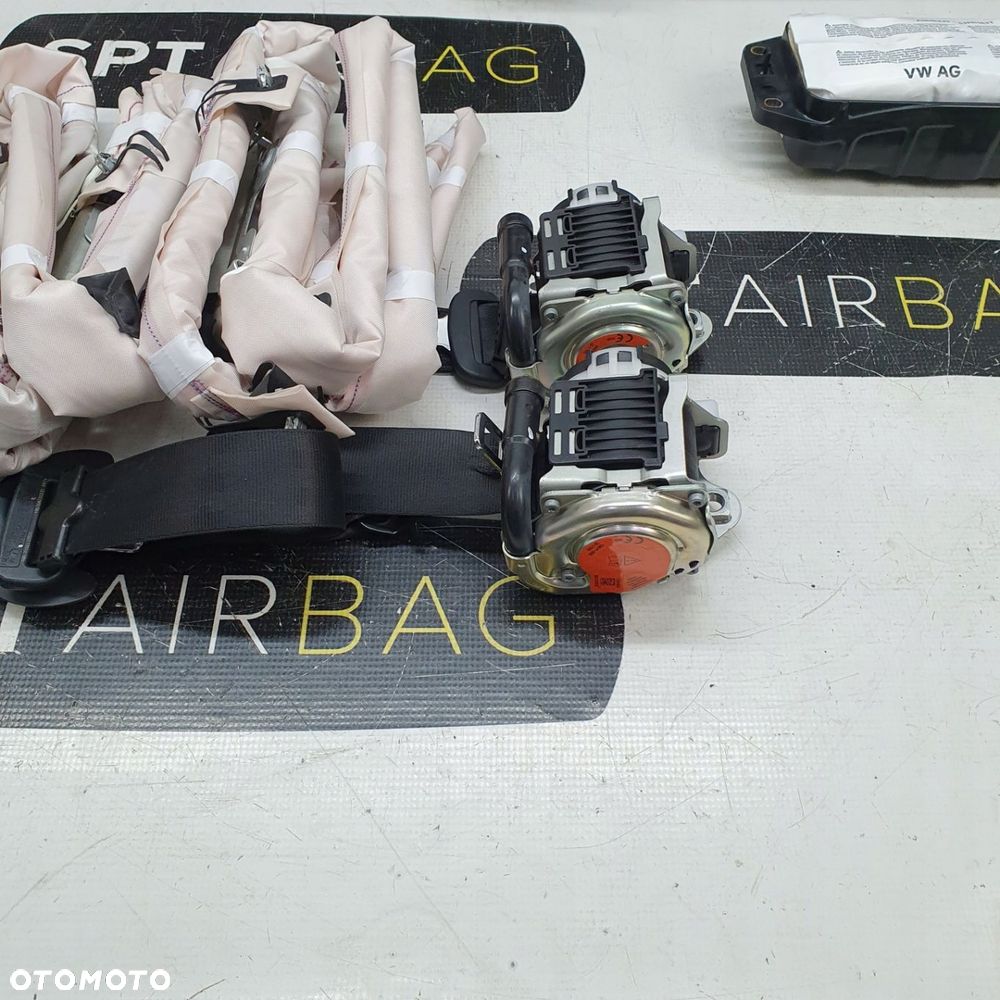 AUDI A6 C8 DESKA ROZDZIELCZA KONSOLA KOKPIT PULPIT PODUSZKI AIRBAG AIR BAG PASY KURTYNY KIT SET - 9