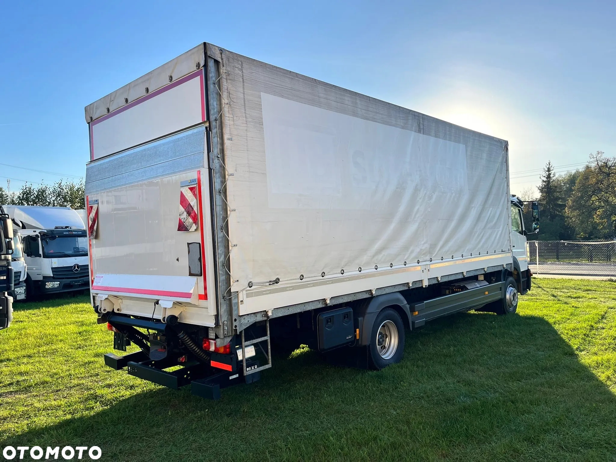 Mercedes-Benz ATEGO 1224L BURTO-PLANDEKA 7.20 m | WINDA | - 12