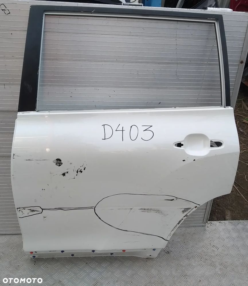 D403 DRZWI TOYOTA HIGHLANDER 2007 - LEWE TYŁ - 1