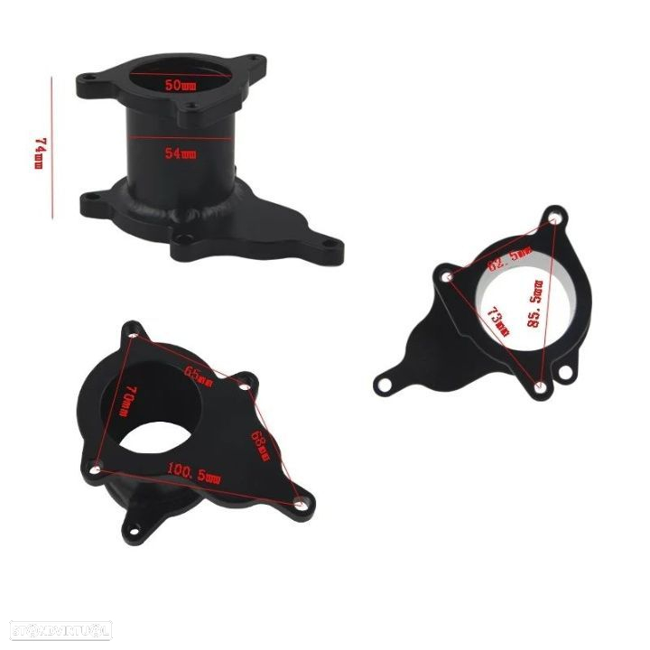 Supressor EGR Audi A4 A6 Motores 2.0 TDI BVA BVF BVG BLB - Preto - 4