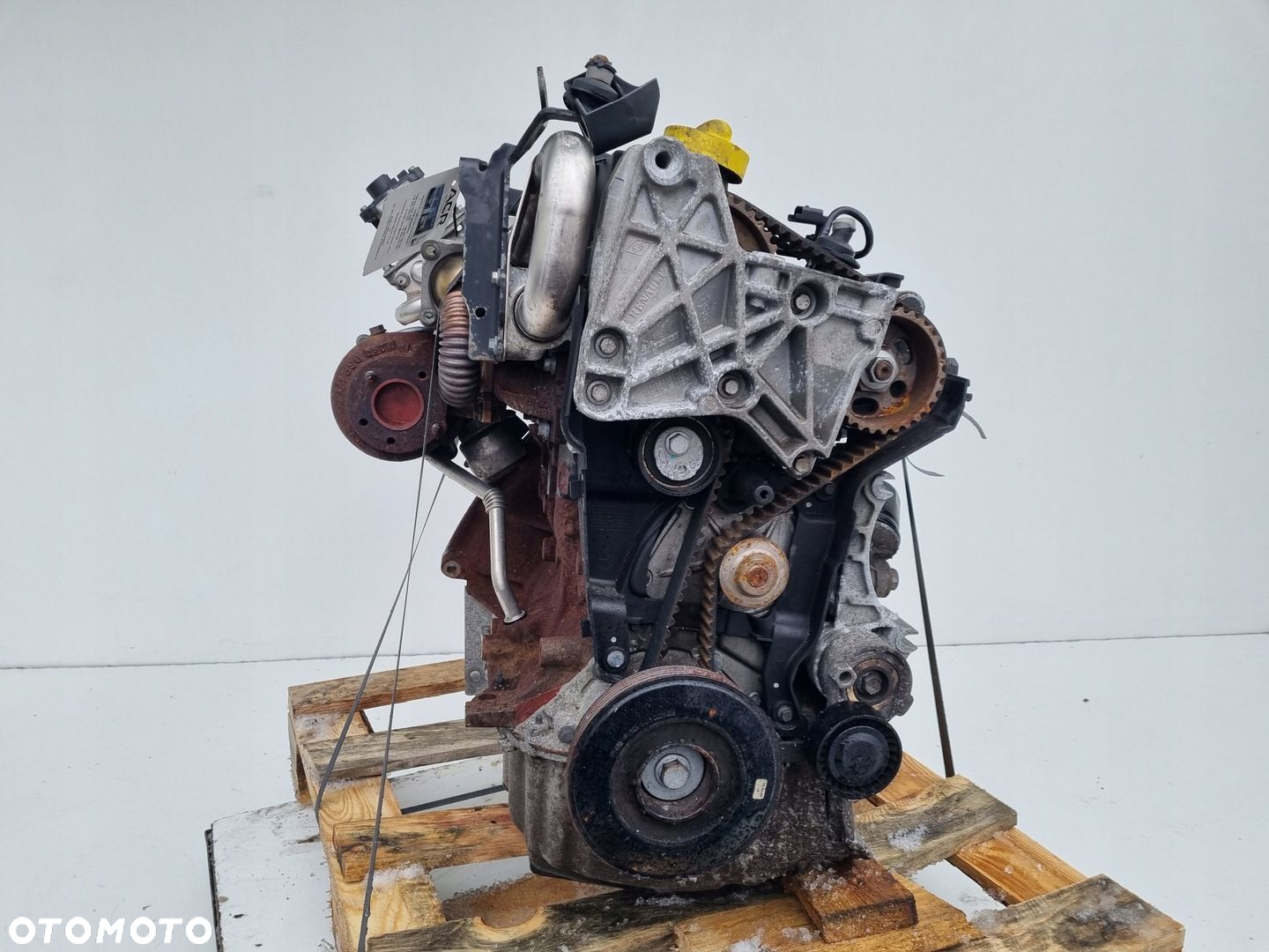 SILNIK KOMPLET Renault Scenic II 1.5 DCI dokumenty 149tyś SIEMENS K9K732 - 7
