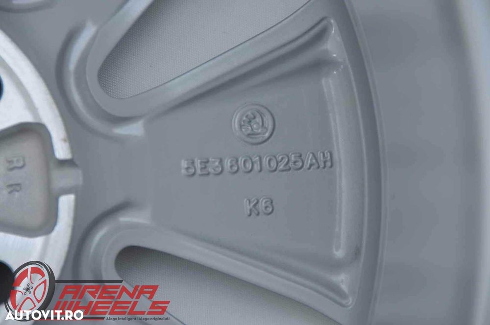 Jante Noi 16 INCH Originale Skoda Octavia 4 16 inch 5E3601025AH - 7