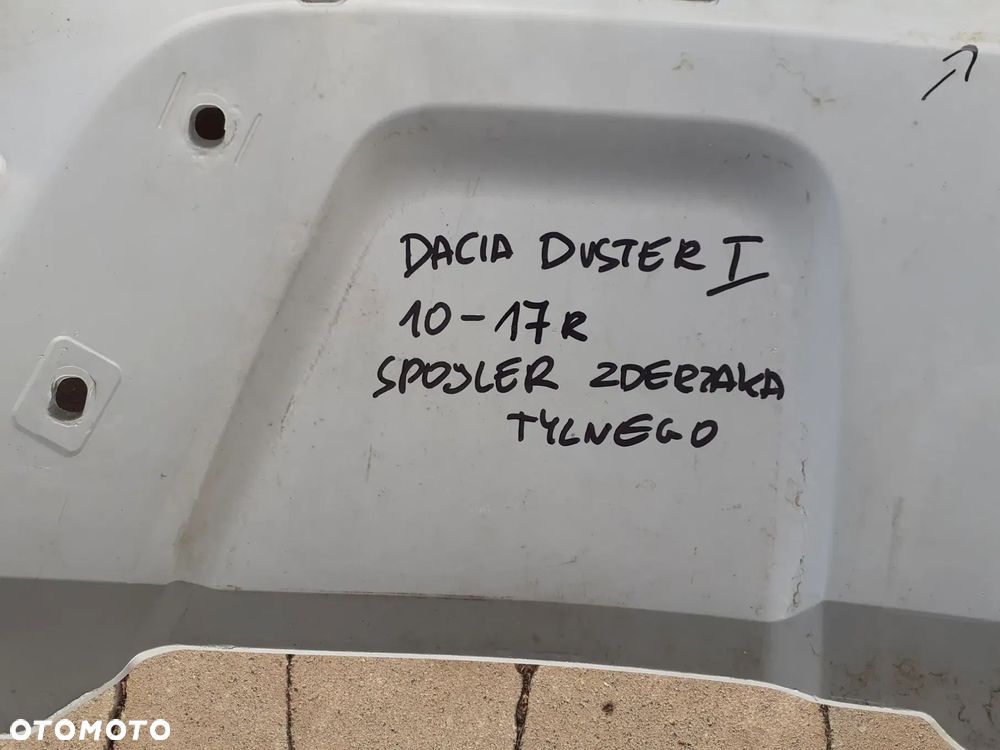 DACIA DUSTER I 10-17 SPOILER ZDERZAKA TYLNEGO ORYGINAŁ 850701407R WYSYŁKA 24H - 7