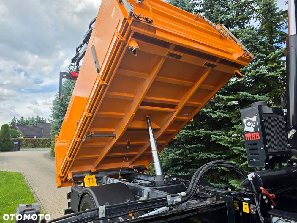 MAN TGM 18.290/ 3-str. wywrotka z HIAB 138/ - 7