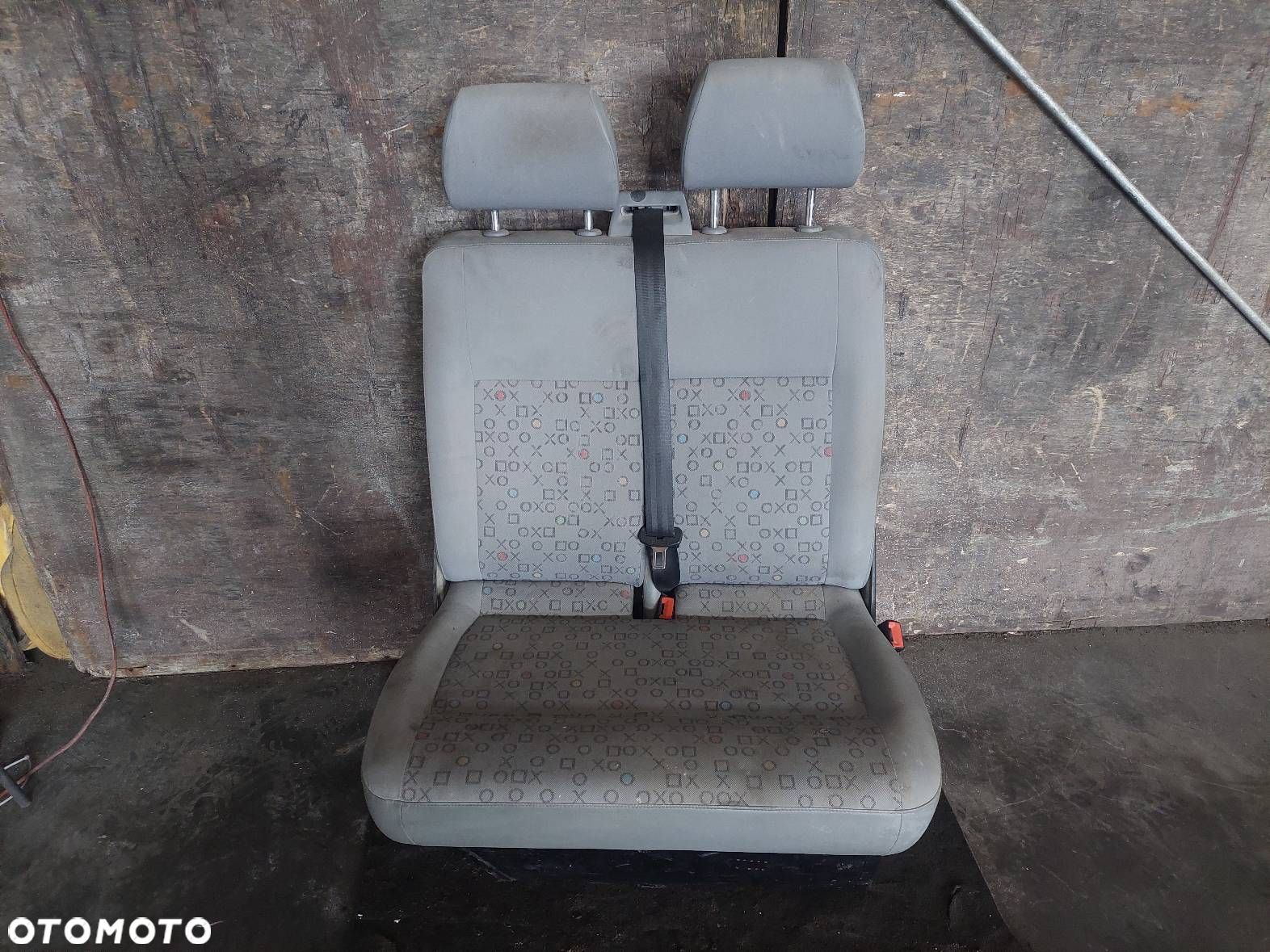 FOTEL PASAŻERA PODWÓJNY VOLKSWAGEN TRANSPORTER T5 VW T5 - 1