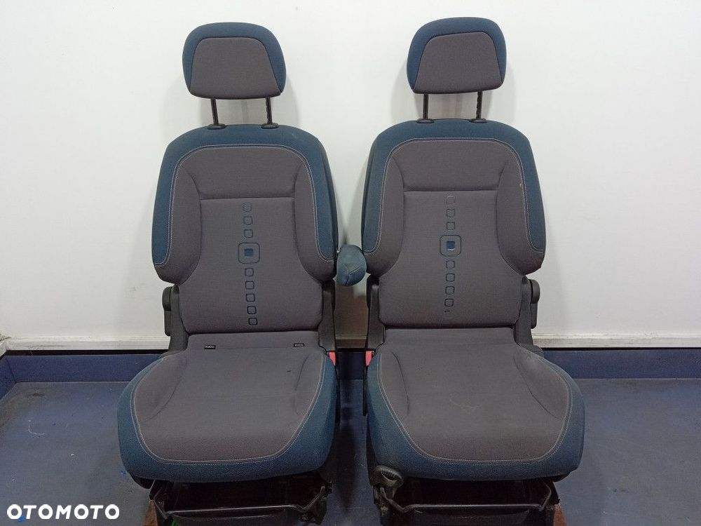 CITROEN BERLINGO II 08- MULTISPACE FOTELE PRZÓD TYŁ 5 OSÓB KOMPLET - 5