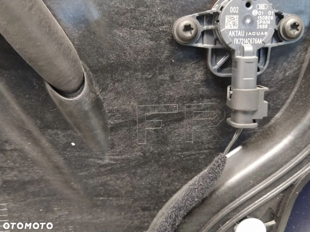 JAGUAR XF X260 DRZWI LEWY PRAWY TYŁ TYLNE PRZÓD PRZEDNIE SZYBY LOGOWANE RAMKA CHROM KLAMKI KOMPLETNE + ZAWIASY ORYGINAŁ - 18