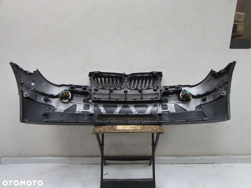 BMW X3 E83 03-06 ZDERZAK PRZOD HALOGENY PDC TITAN SILBER METALLIC - 12