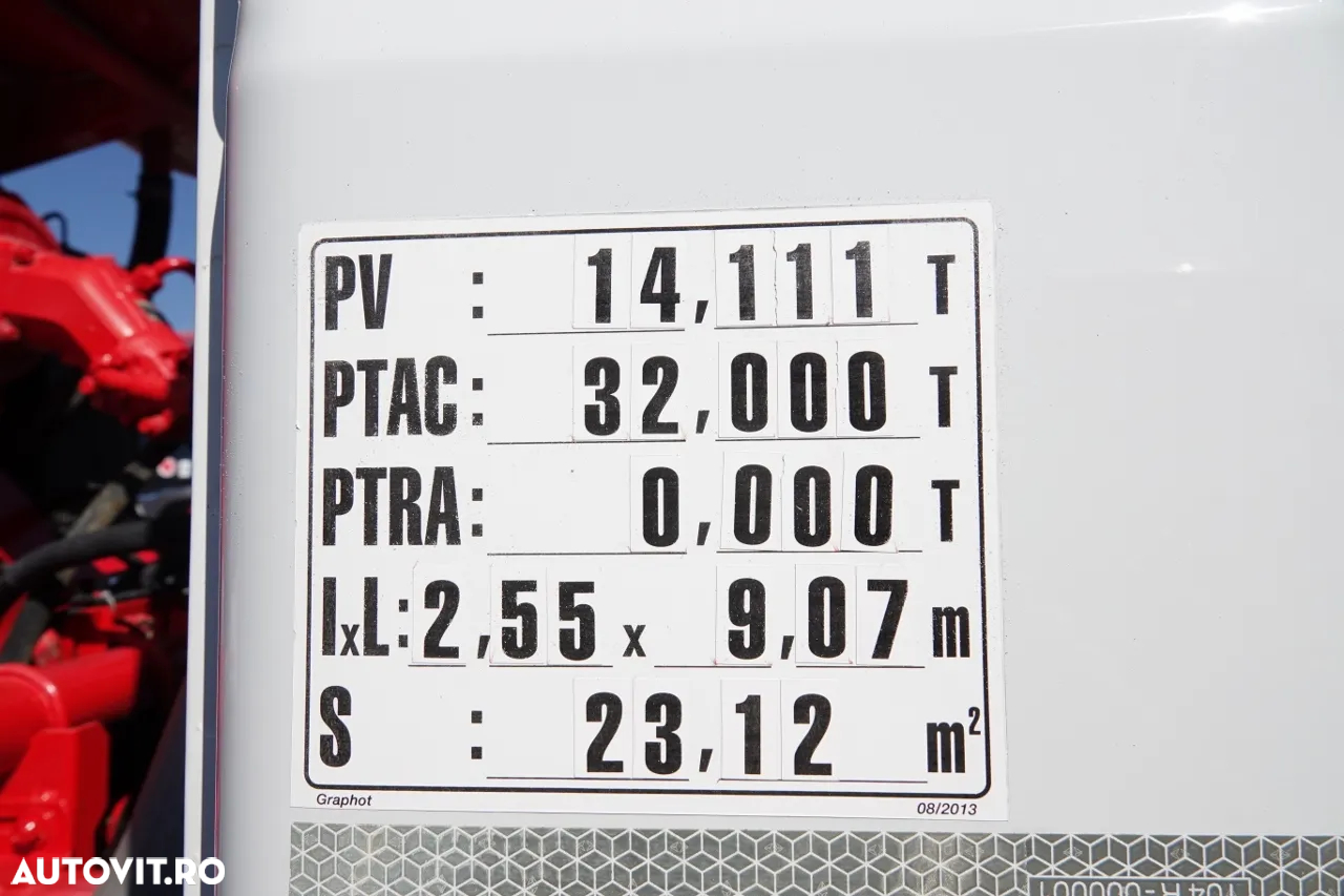 Scania TRAKKER 410 / 8X4 / BETONĂ 9 M3 / PUTZMEISTER / EURO 6 - 35