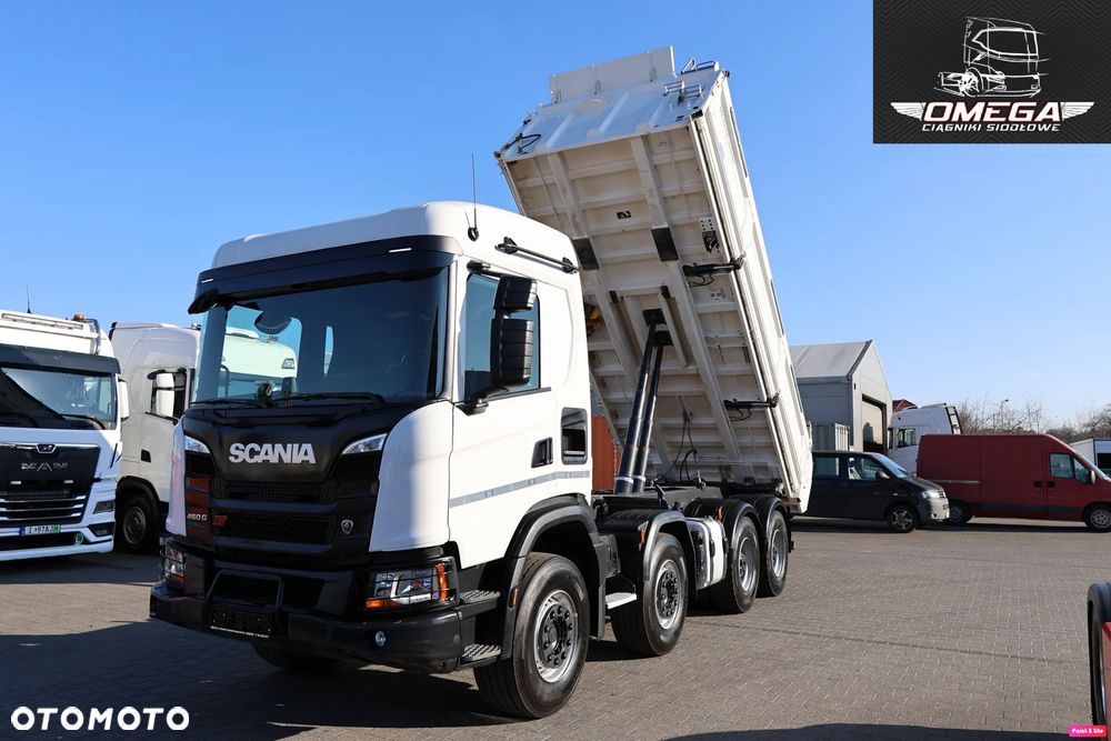 Scania G 460 / 8X4 / WYWROTKA MEILLER 3S / BORDMATIC - 1