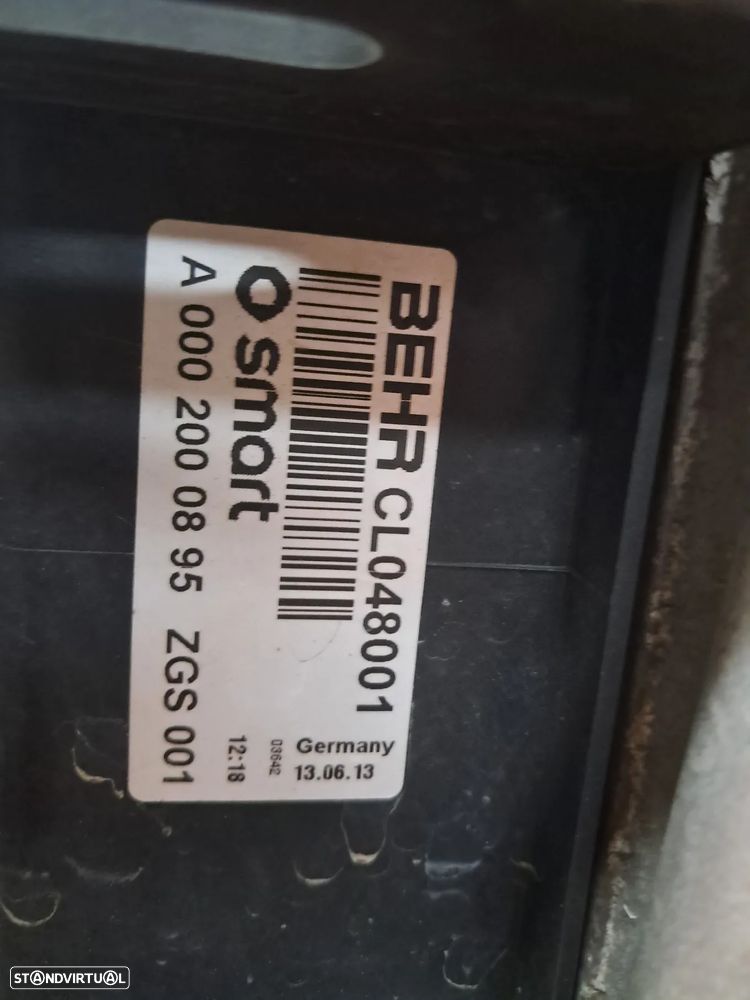 Radiador Radiadores Termoventilador ventilador Smart Fortwo 451 - 5