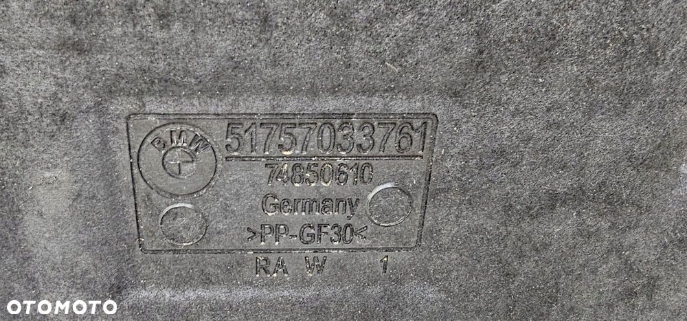 Bmw E60 E61 Lift Płyta Pokrywa Osłona Pod Silnik Oryginał 7033761 Nr 23 - 9