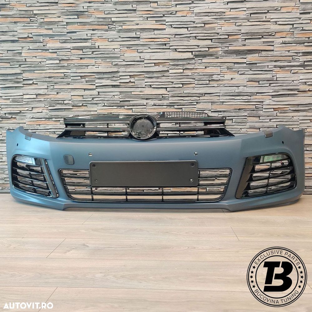 Bara Fata compatibila cu VW Golf 6 R20 Design pt Senzori Parcare - 1