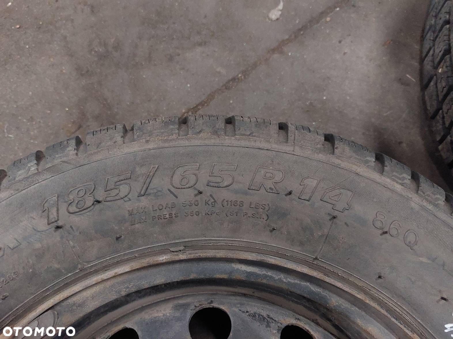 FELGI STALOWE 4 SZT 4x108 6,5Jx14 ET34 FI65,1 PEUGEOT 206 - 7