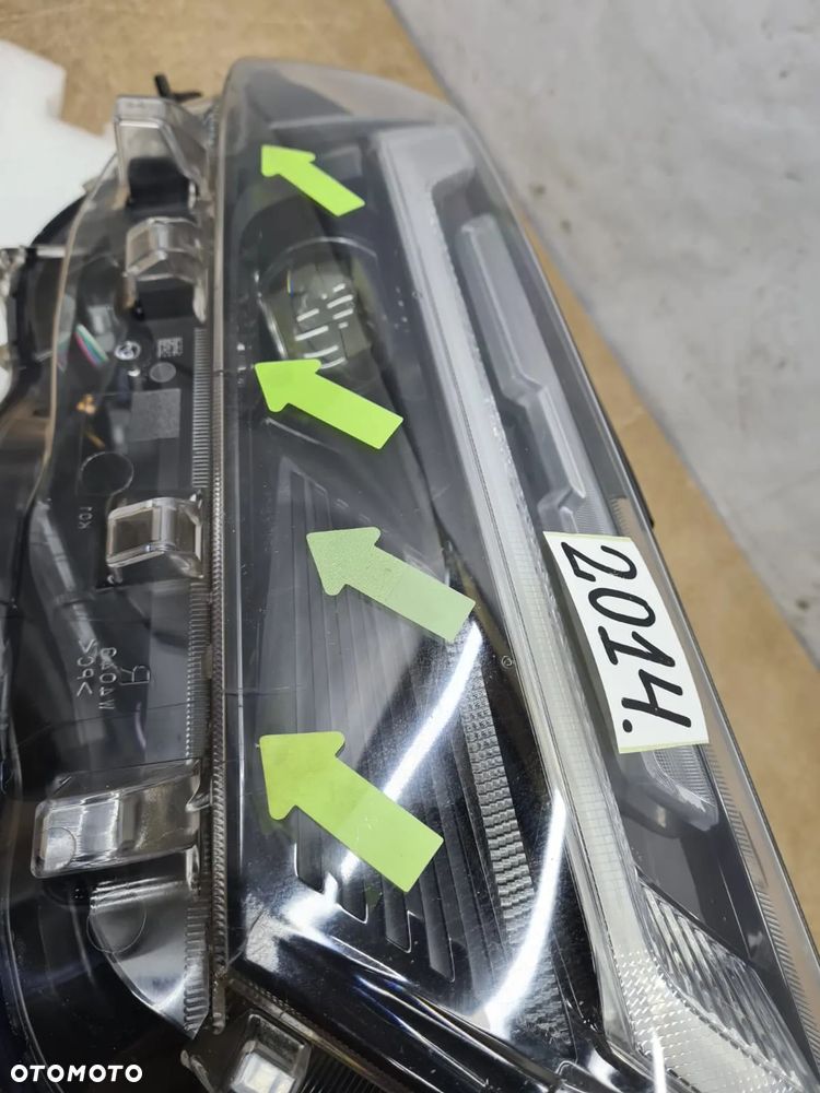 Toyota rav4 5 V lift lampa prawy prawa przód przednia Full Led - 11