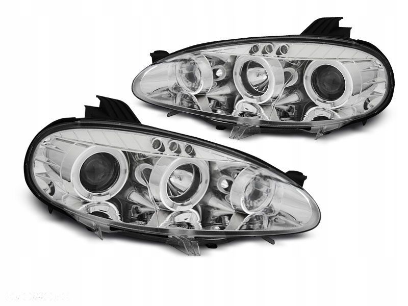 Lampy Mazda Mx5 01-05 Chrome Ringi - 1