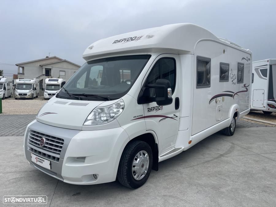 Rapido Serie 70 7099 cama francesa chassi ALKO - 11