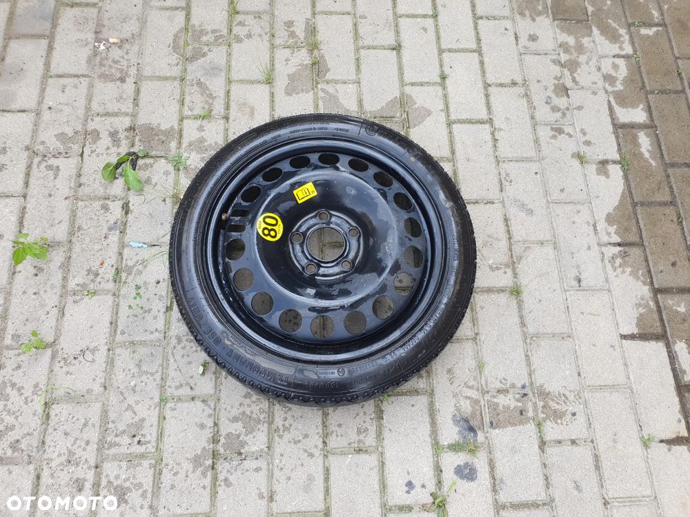 KOŁO DOJAZDOWE 16R 5X110 ORYGINAŁ OPEL ASTRA H, VECTRA C, ZAFIRA B - 1