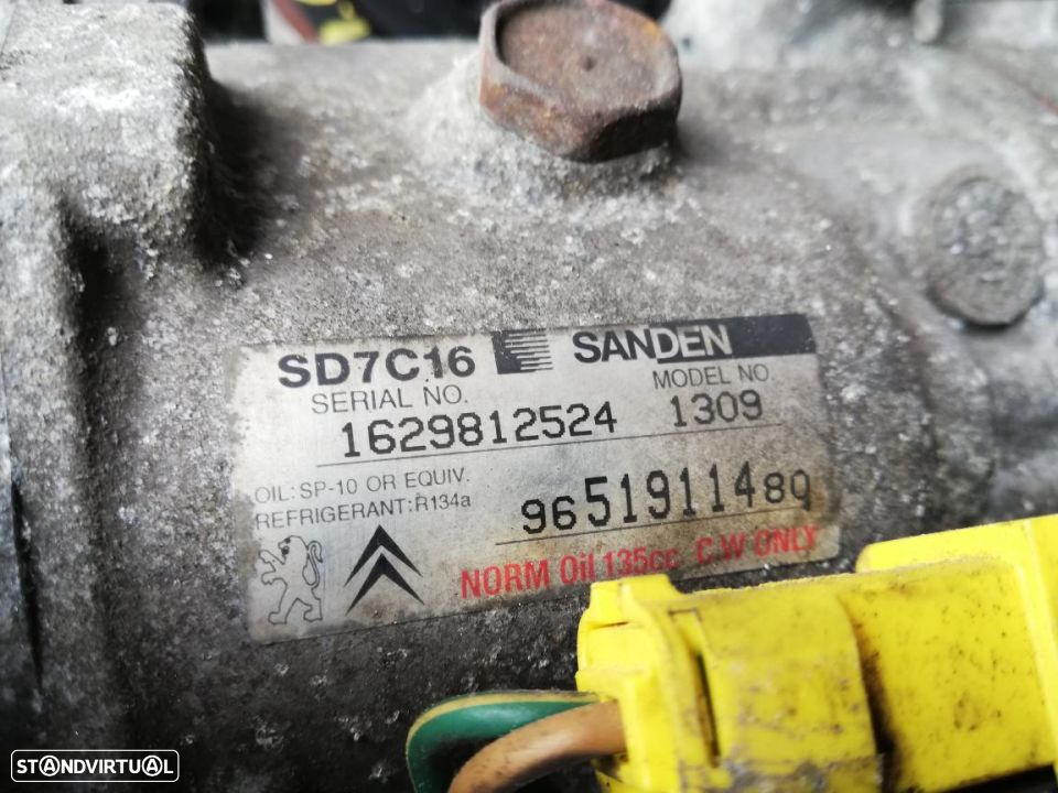 Compressor de Ar Condicionado PSA Peugeot e Citroen 1.4 e 1.6Hdi - vários modelos e referências - 9