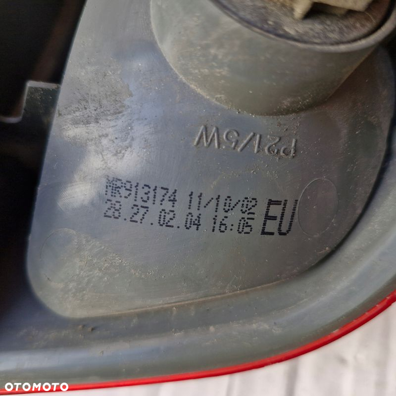 Mitsubishi Space Star 1 I 98-05 LIFT LAMPA PRAWA TYLNA TYŁ OE MR913174 - 4