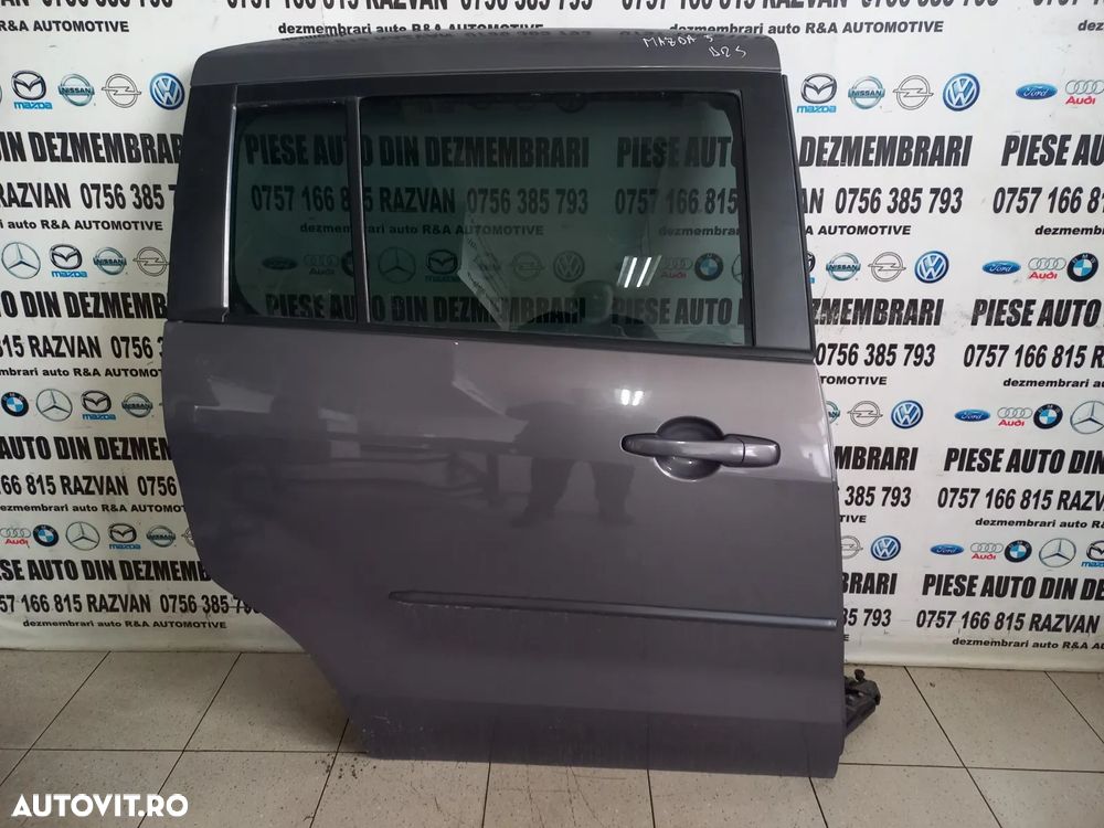 Usa Portiera Culisanta Dreapta Mazda 5 An 2005-2006-2007-2008-2009-2010 Impecabila - Dezmembrari Ar - 1