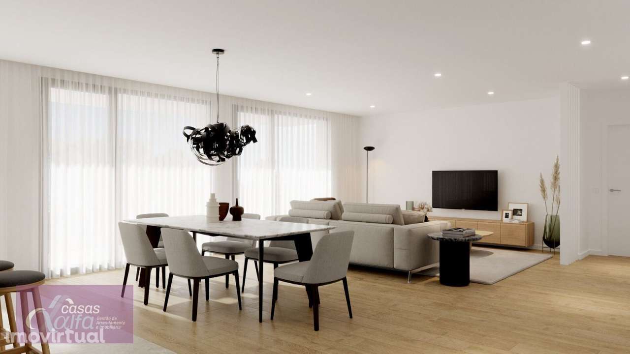Apartamento T4 Novo em Parceiros Leiria - Grande imagem: 2/24