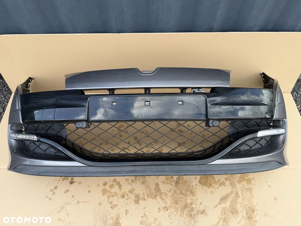 ZDERZAK PRZÓD RENAULT MEGANE III RS 09-13 KOMPLETNY ORYGINAŁ DEMONTAŻ TEKNG - 1