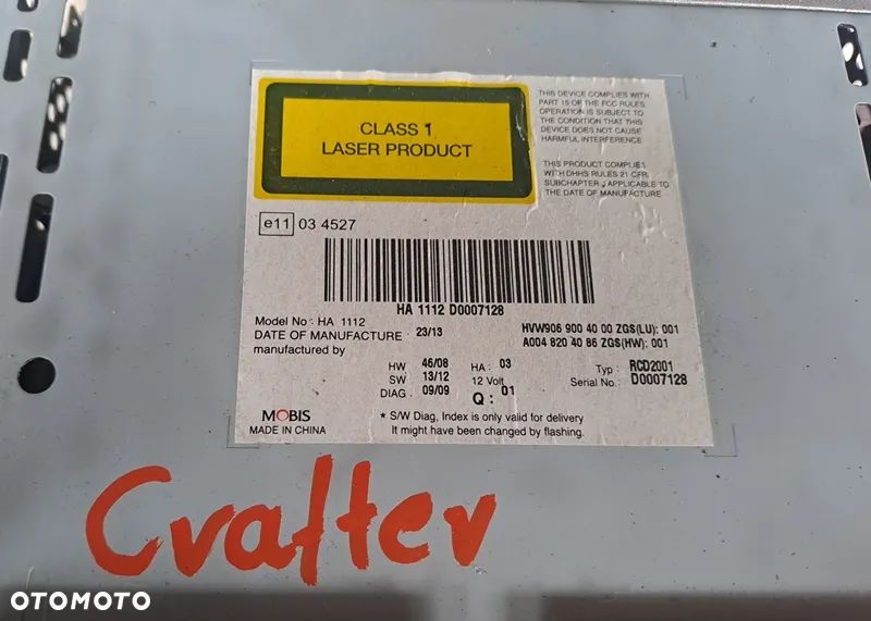 VW CRAFTER 13r RADIO FABRYCZNE 9069004000 - 2
