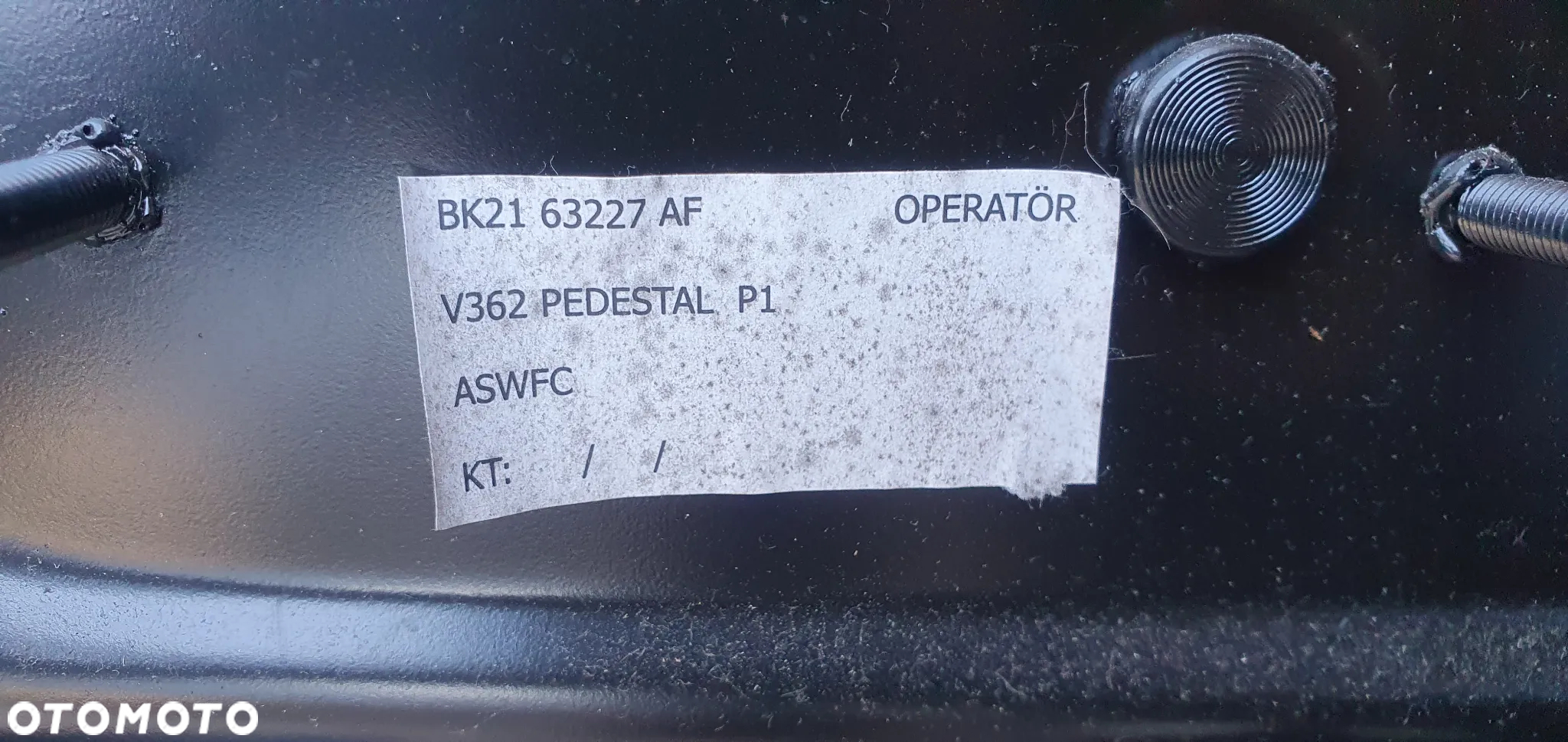 Podstawa mocowanie fotela siedzenia kierowcy lewy przód Ford Transit Custom MK8 BK21-63227-AF - 6