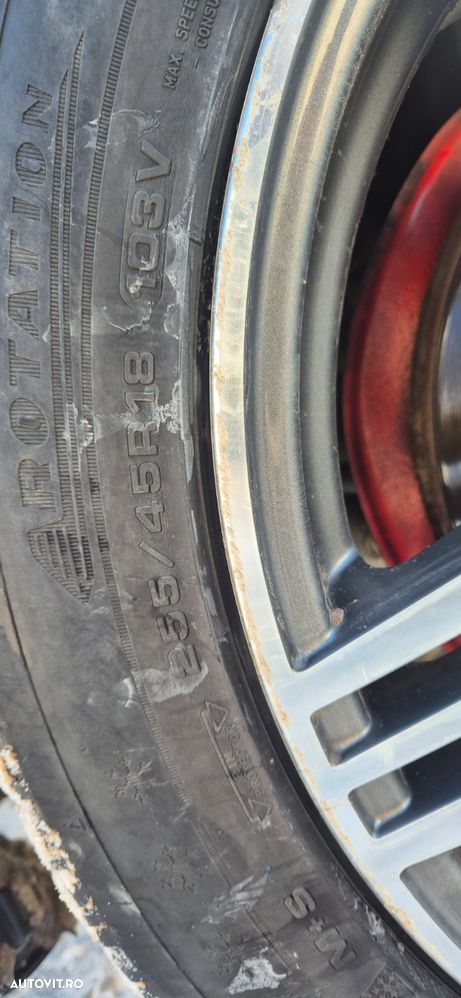 Set 4 jante cu anvelope R18 255/45/R18 Audi A4 B8 - 4