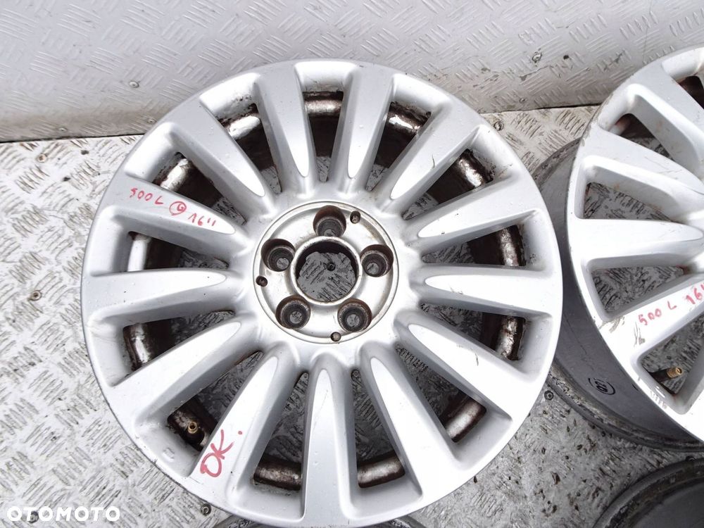 alufelgi kpl. fiat 500l 16" 5x98 et 39 - 11