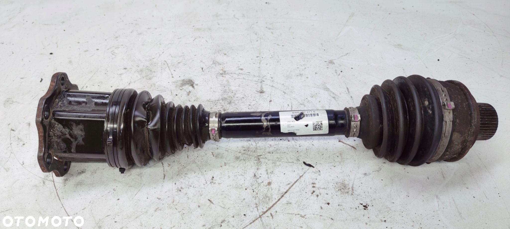 PÓŁOŚ LEWA PRAWA PRZÓD AUDI A4 B9 A5 8W0407271E - 1