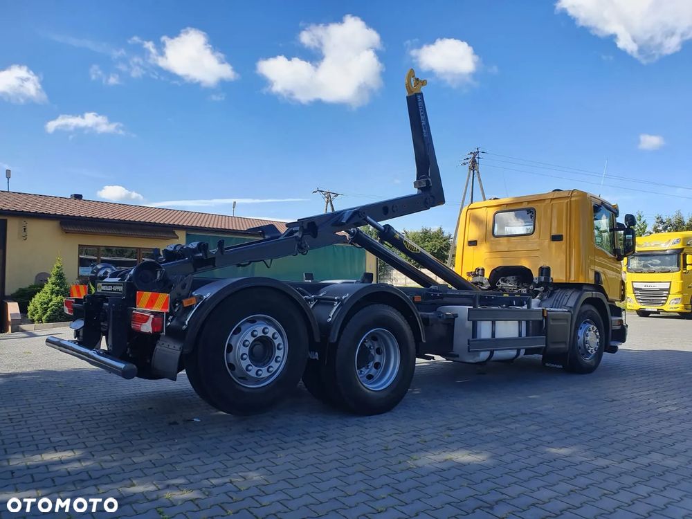 Scania P410 Hakowiec Meiller 6x2 Oś Skrętna Automat Krajowa! - 12