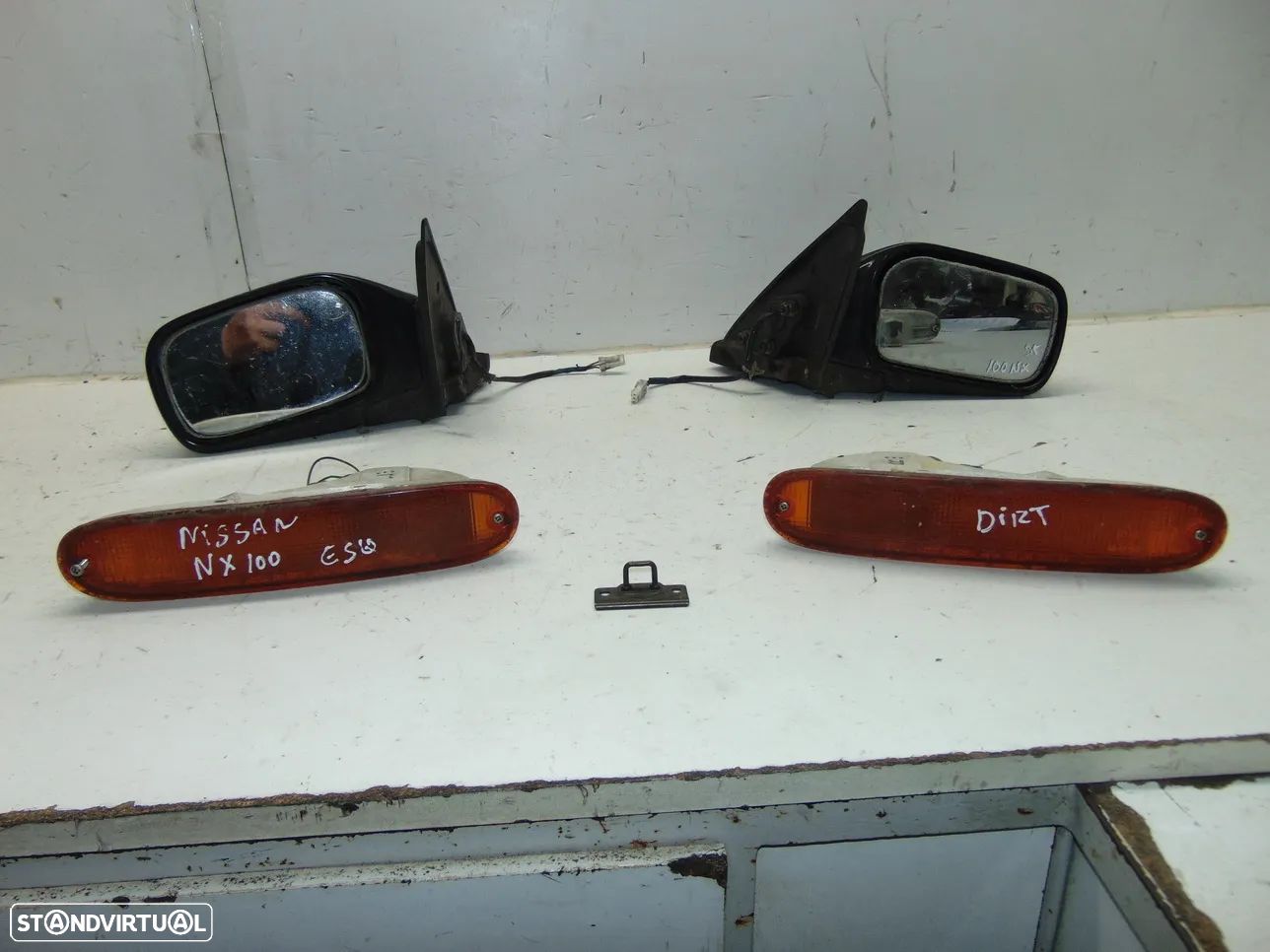 Nissan 100 NX espelhos/Piscas - 1