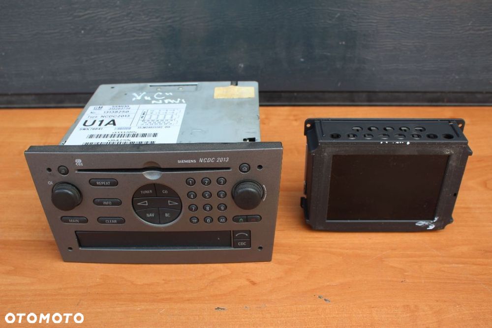 RADIO NAWIGACJA WYŚWIETLACZ OPEL VECTRA C SIGNUM NCDC 2013