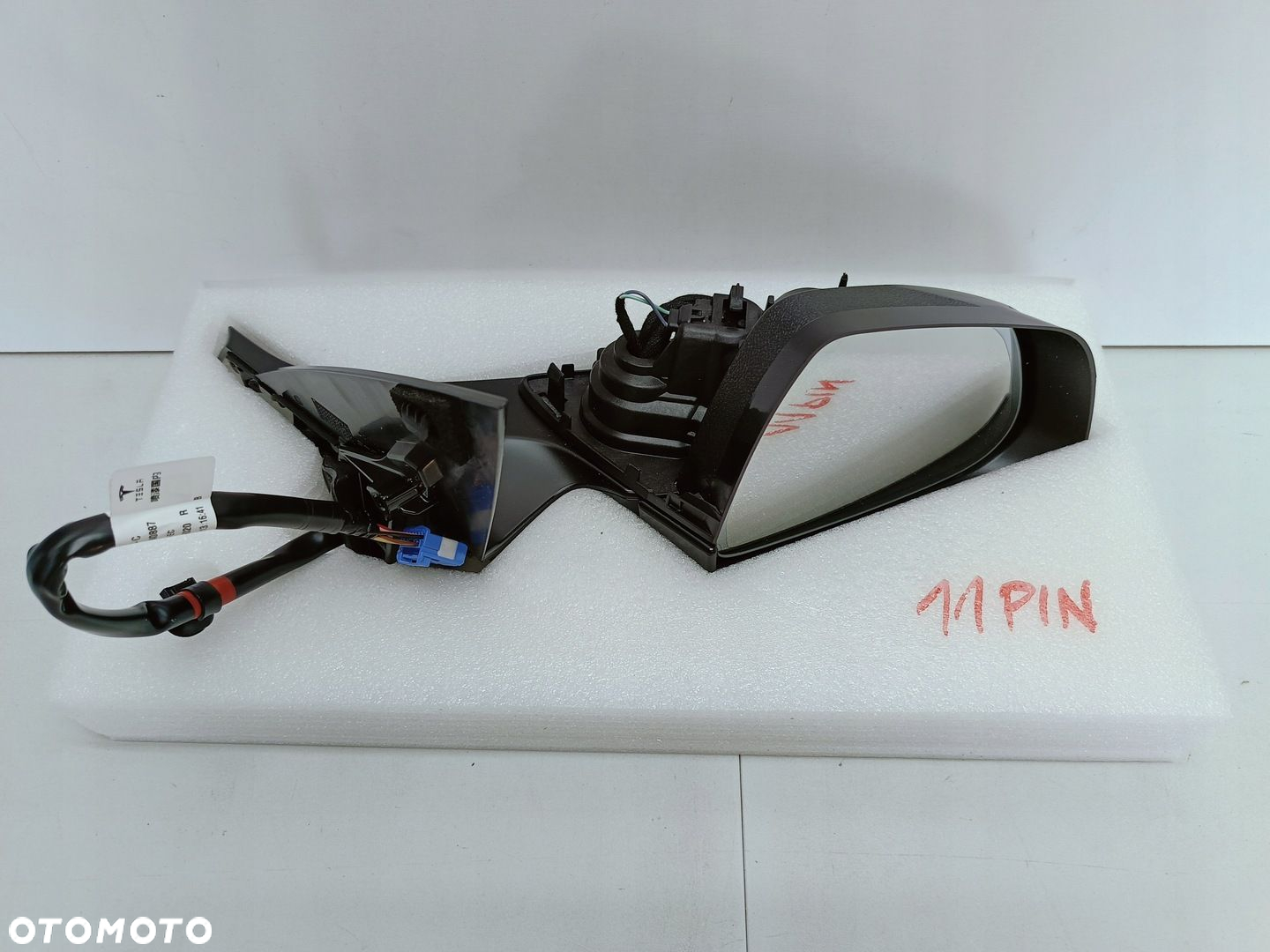 TESLA MODEL 3 M3 - LUSTERKO ZEWNĘTRZNE PRAWE NOWE OE EU 11 PIN 1592034-00-C - 12