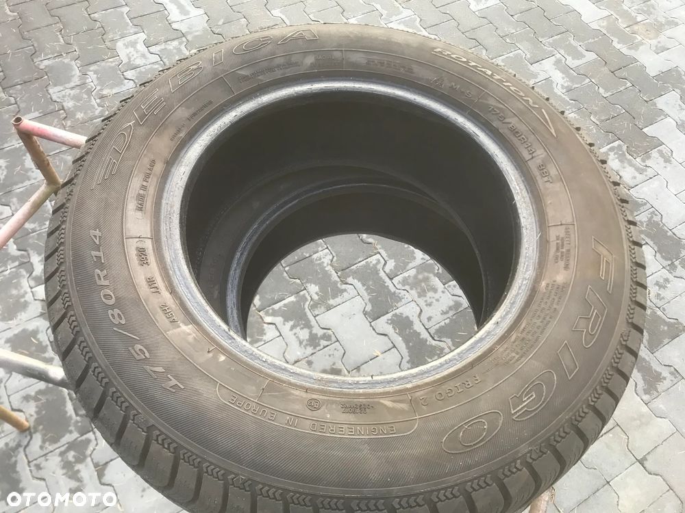 Opony Dębica 175/80R14 Zima 8mm Para 2022 - 2