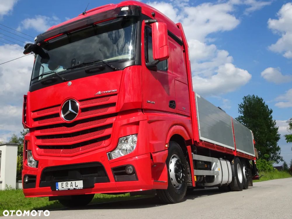 Mercedes-Benz Actros 2543 MP4 EURO 6 HDS Palfinger PK 17502 sterowany z siodełka sprowadzony z Niemiec stan idealny - 10