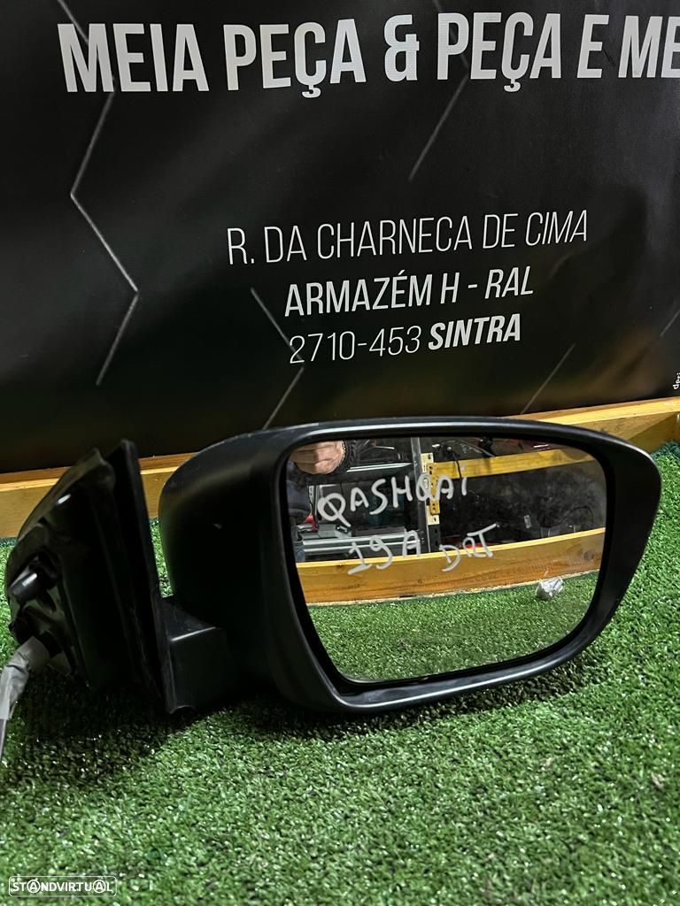 Espelho direito Nissan Qashqai ano 2018 - 1