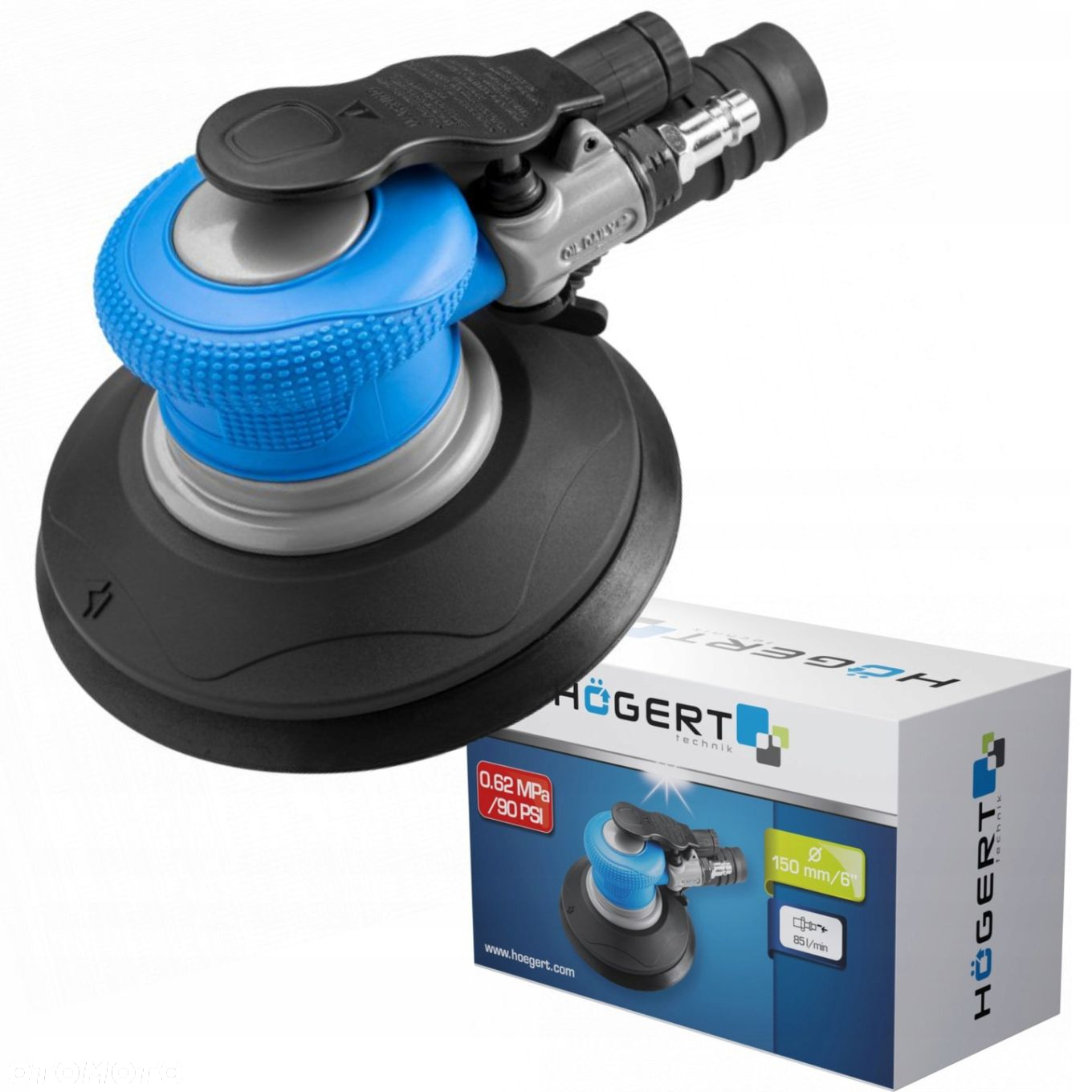 HOGERT HT4R652 SZLIFIERKA PNEUMATYCZNA MIMOŚRODOWA - 6