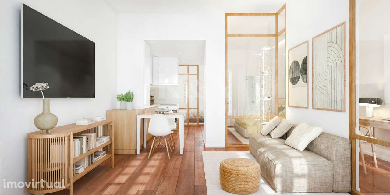 Apartamento T1+1 na Baixa do Porto - Grande imagem: 2/19