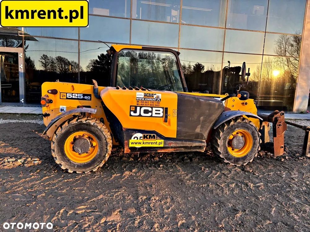 JCB 525-60 ŁADOWARKA TELESKOPOWA 2015R. MTH: 1516! | JCB 520-40 531-70 MANITOU 523 526 620 - 25