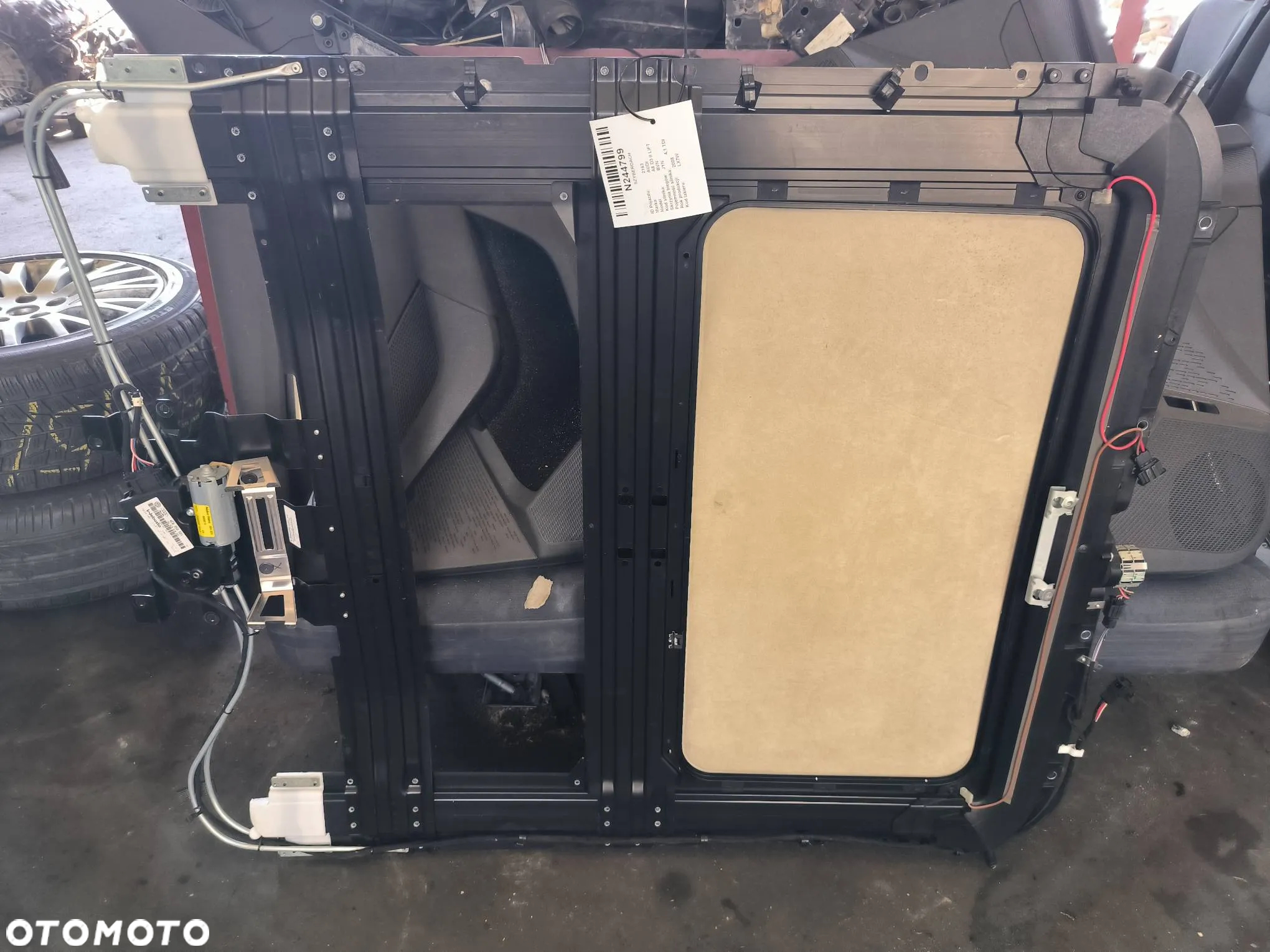Szyberdach 4E0959591 dach Solar Audi A8 D3 II Lift 2008 - 9