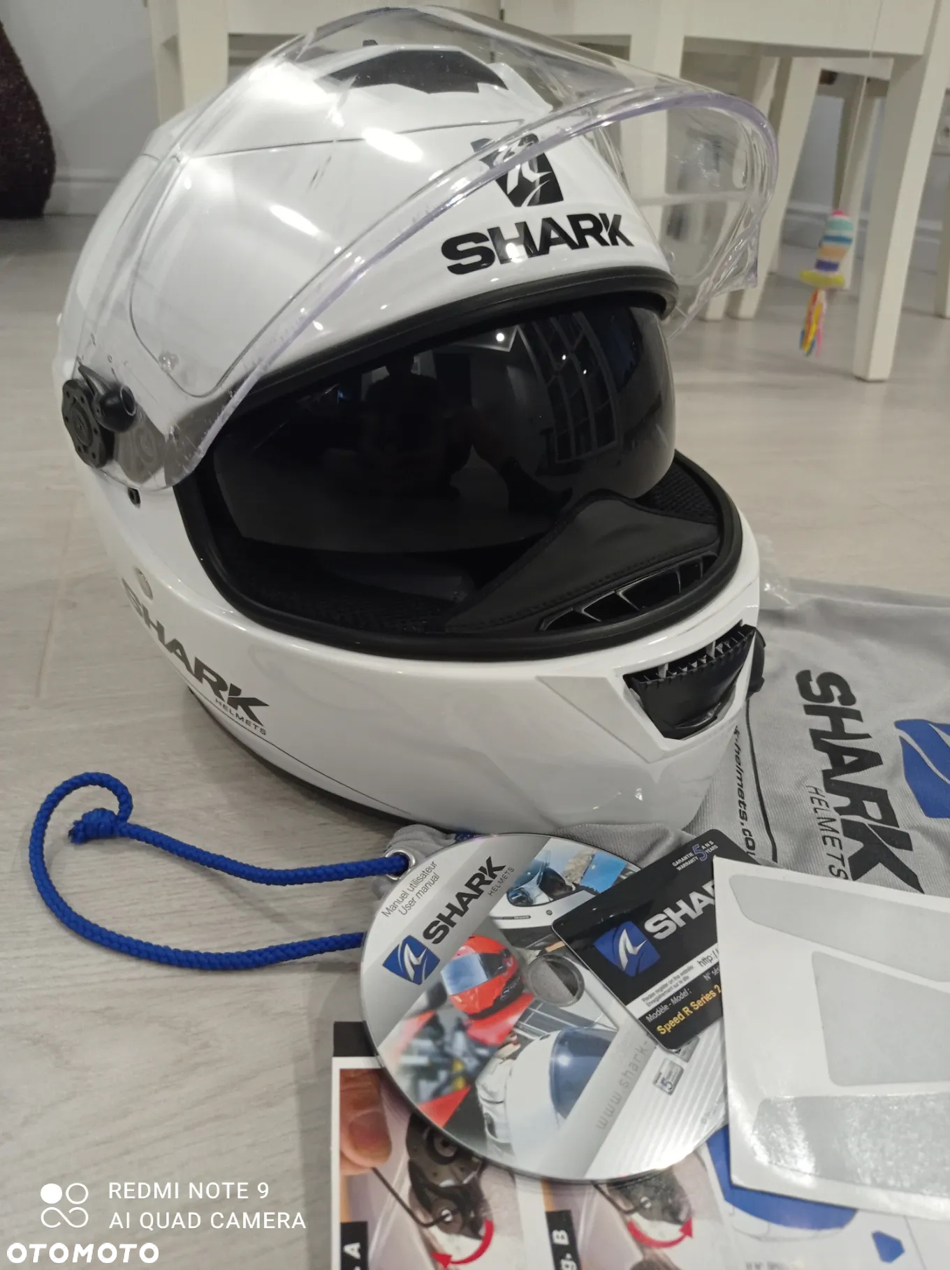 Kask Shark Speed -R Blank rozmiar XS + Interkom - 2