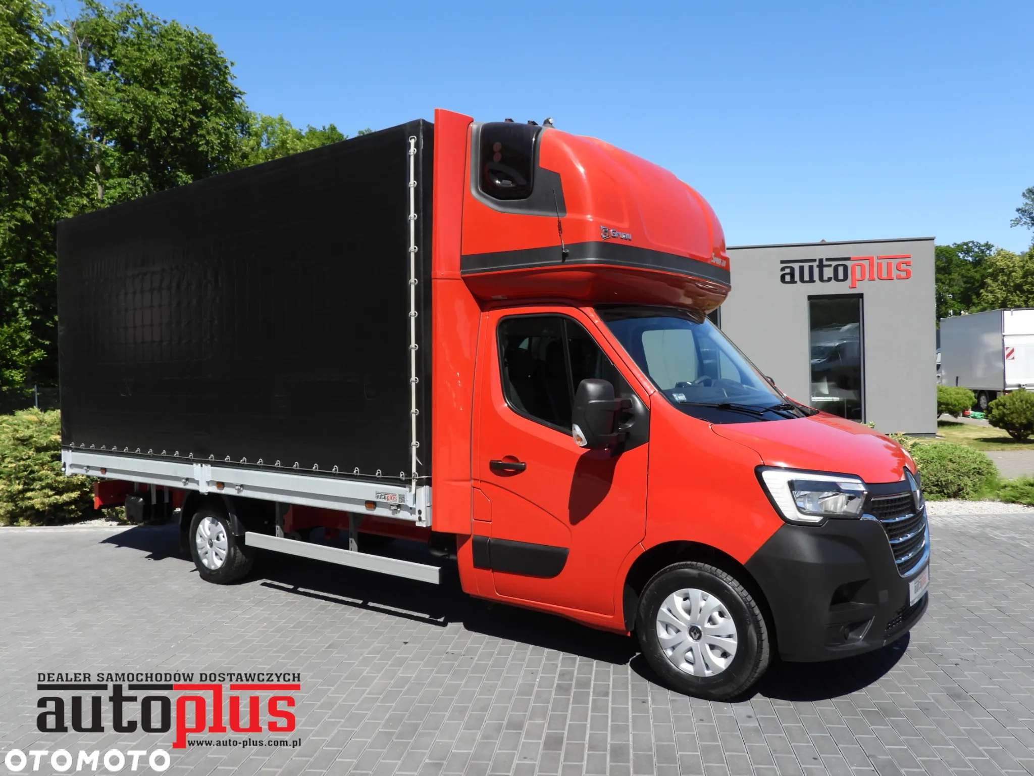 Renault MASTER  PLANDEKA WEBASTO TEMPOMAT LEDY PNEUMATYKA KLIMATYZACJA 165KM [ 561027 ] - 2