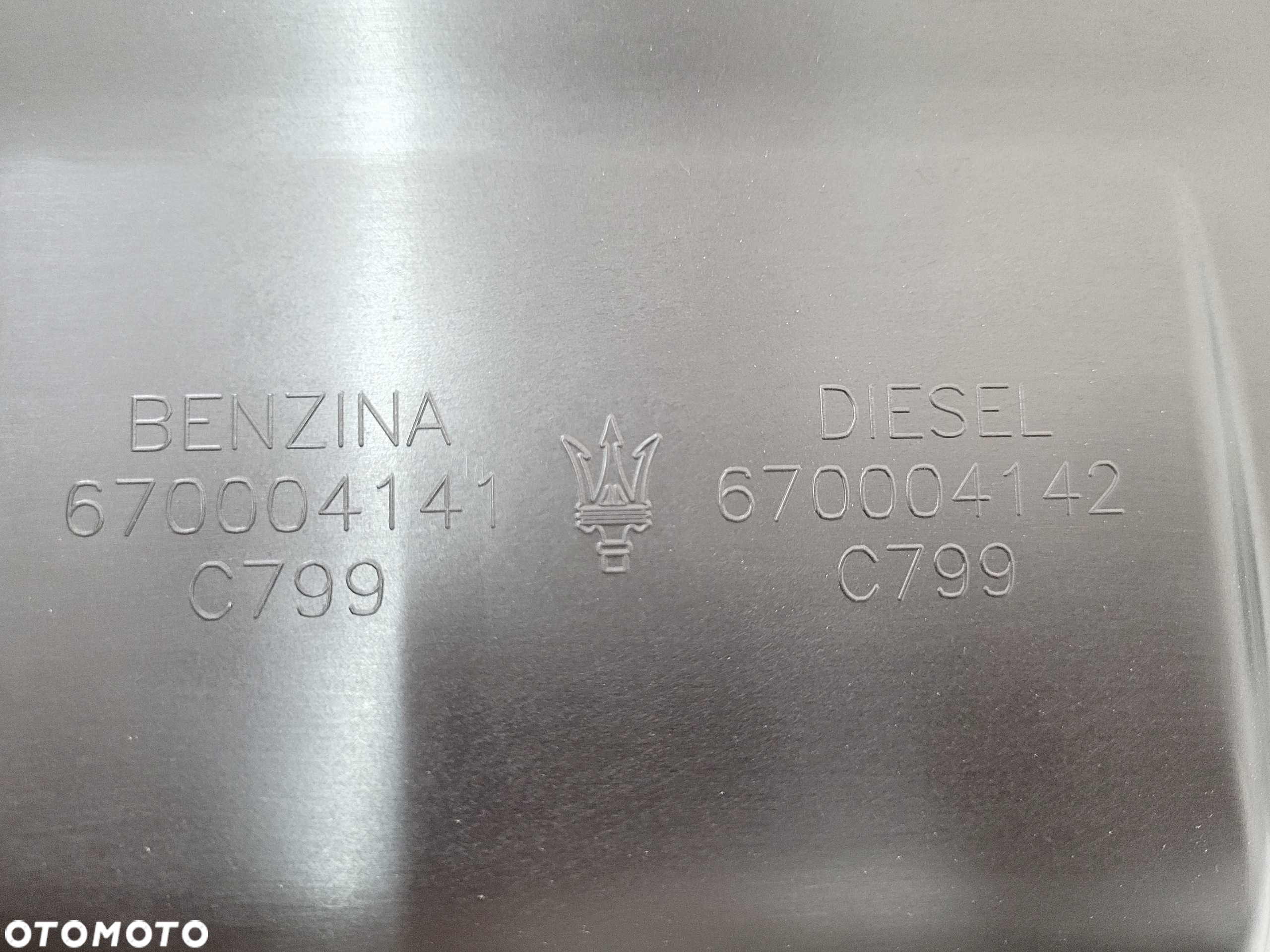 Maserati Ghibli - kierownica powietrza wlot dolot chłodnic BENZYNA - 3