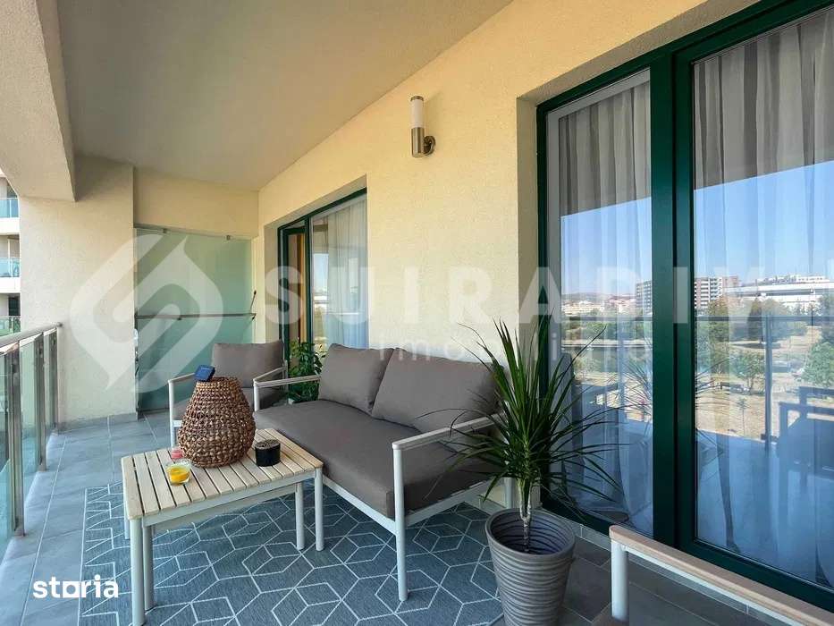 Apartament modern, terasa- Viva City, Iulius Mall — fotografia 1