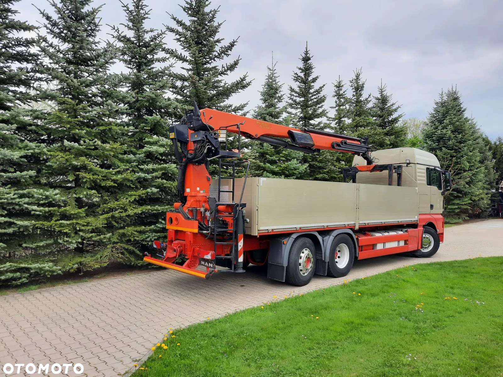 MAN TGX 26.480 z HDS Palfinger PK 18001L / 3-oś skrętna - 13